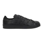 Zwarte lage sneaker met 3 strepen Y-3 , Black , Dames