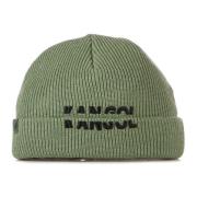 Geribbelde Winter Beanie Hoed Groen Kangol , Green , Heren