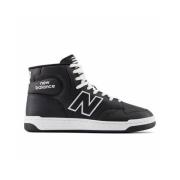 Trendy basketbalstijl sneakers New Balance , Black , Heren