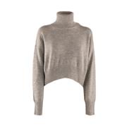 Dames Coltrui Sweater Polyester Dondup , Gray , Dames