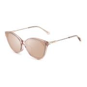 Stijlvolle zonnebril met VIC/F/SK-model Jimmy Choo , Beige , Dames