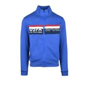 Blauwe Sweatshirt voor Mannen U.s. Polo Assn. , Blue , Heren