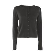 Wollen Cardigan Sweater Essential Look Pinko , Black , Dames