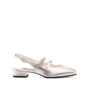 Zilveren Pumps voor Moderne Vrouwen Carel , White , Dames