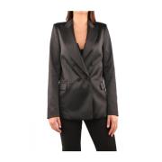 Elegant Polyester Blazer Aniye By , Black , Dames