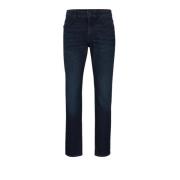 Slim Fit Stretch Denim Jeans Hugo Boss , Blue , Heren