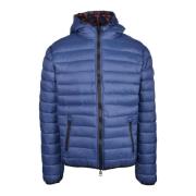 Nylon Puffer Jas U.s. Polo Assn. , Blue , Heren