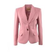 Formele Aansluitende Blazer Jas Kocca , Pink , Dames