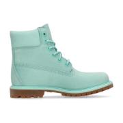 Premium Holiday Teal Hoge Laars Timberland , Blue , Dames