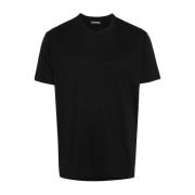 Lyocell Katoen T-shirt Tom Ford , Black , Heren