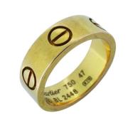 Pre-owned Rose Gold rings Cartier Vintage , Yellow , Dames