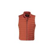 Ganzendons Gewatteerd Vest Calaf-S3 Moorer , Orange , Heren