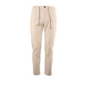 Katoenen Jogger Broek Mode Must-Have Eleventy , White , Heren