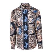 Viscose Shirt Vivienne Westwood , Multicolor , Heren