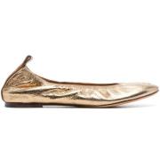 Gouden Ballet Flats Lanvin , Yellow , Dames