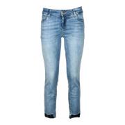 Denim Stretch Jeans Gaudi , Blue , Dames