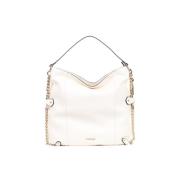 Witte Polyester Handtas Twinset , White , Dames