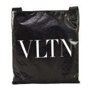 Leren Handtas Valentino Garavani , Black , Dames