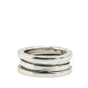 Pre-owned White Gold rings Bvlgari Vintage , Gray , Unisex