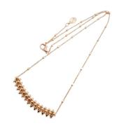 Pre-owned Rose Gold necklaces Cartier Vintage , Yellow , Dames