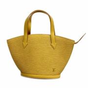 Pre-owned Fabric shoulder-bags Louis Vuitton Vintage , Yellow , Dames