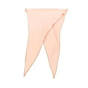 Pre-owned Silk scarves Hermès Vintage , Pink , Dames