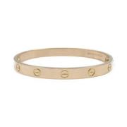 Pre-owned Rose Gold bracelets Cartier Vintage , Yellow , Dames