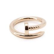 Pre-owned Rose Gold rings Cartier Vintage , Yellow , Dames