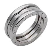 Pre-owned White Gold rings Bvlgari Vintage , Gray , Dames