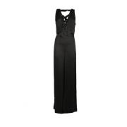 Elegante Viscose Jumpsuit Twinset , Black , Dames