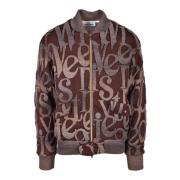 Stijlvolle jas met unieke stofmix Vivienne Westwood , Brown , Heren