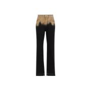 Faded Acid-Wash Boyfriend-Fit Jeans Roberto Cavalli , Multicolor , Dam...