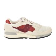 Sportieve Sneakers Leer Polyester Rubberen Zool Saucony , Beige , Here...