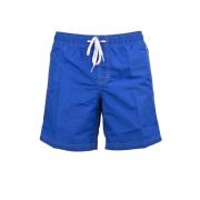 Nylon Zwemboxer voor Mannen Sundek , Blue , Heren