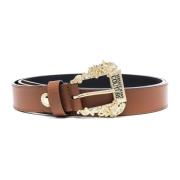 Stijlvolle Jeans Riem Versace , Brown , Dames