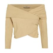 Mite, top beige Cortana , Beige , Dames