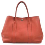 Pre-owned Leather shoulder-bags Hermès Vintage , Red , Dames