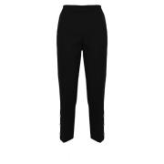 Broek Zwart Twinset , Black , Dames