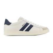 Witte Leren Sneakers Bally , White , Heren