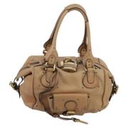 Pre-owned Leather handbags Chloé Pre-owned , Brown , Dames