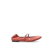 Leren ballerina's Lanvin , Pink , Dames