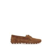 Italiaanse leren rij-mocassin Tod's , Brown , Heren