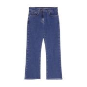 Mini-flare fit denim jeans Pennyblack , Blue , Dames