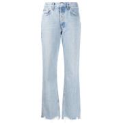 Lichtblauwe Ruwe Zoom Katoenen Jeans Citizens of Humanity , Blue , Dam...