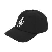 Geborduurde Zwarte Logocap JW Anderson , Black , Heren