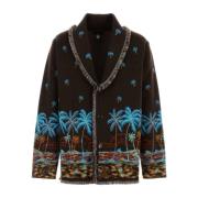 Hawaiian Geborduurde Wollen Vest Alanui , Multicolor , Heren