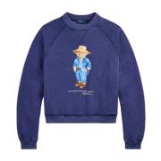 Stijlvolle Sweatshirt voor Mannen Polo Ralph Lauren , Blue , Dames