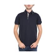 Heren Polo Shirt in Blauw Aquascutum , Blue , Heren