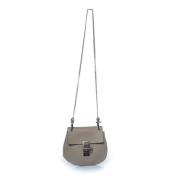 Pre-owned Leather crossbody-bags Chloé Pre-owned , Gray , Dames