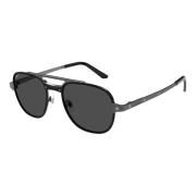 Santos Zonnebril Cartier , Black , Unisex